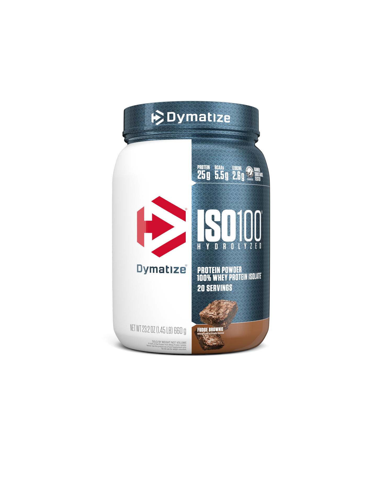 DYMATIZE Proteína ISO 100 (Aislada/Hidrolizada) - 1.4 Lb