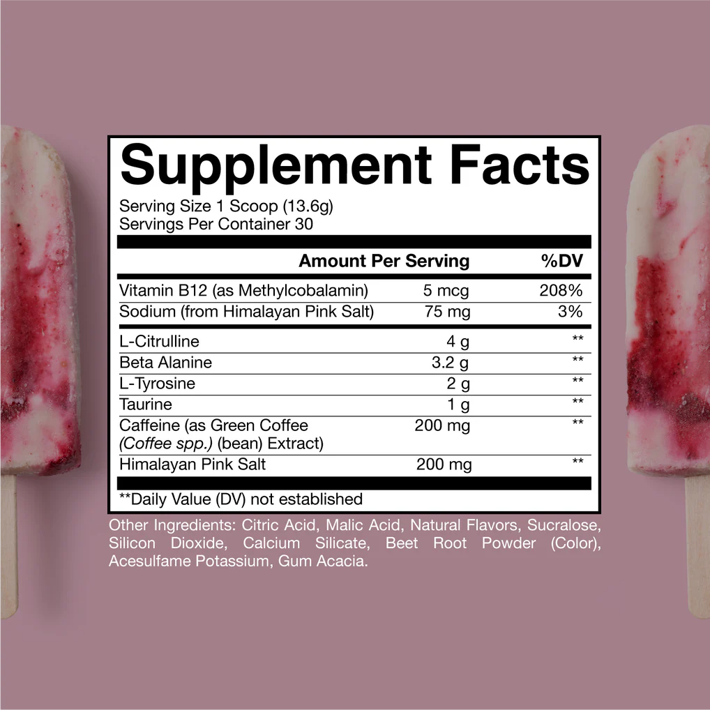 RAW Nutrition Pre-Entreno - 30 Serv. 300g