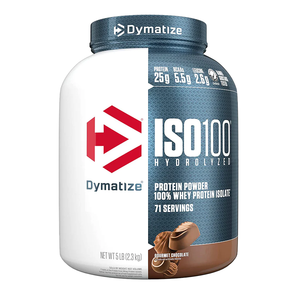 DYMATIZE Proteína ISO 100 (Aislada/Hidrolizada) - 5 Lb