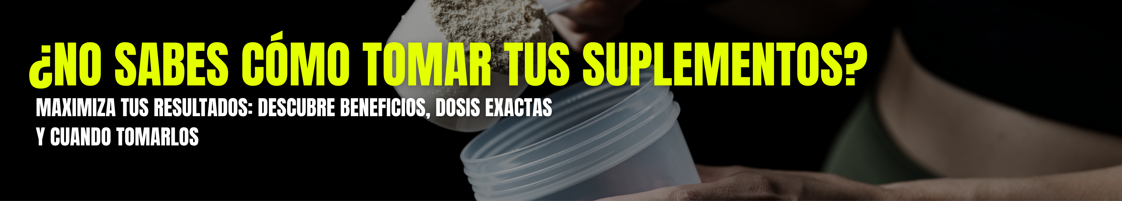 Guía completa de suplementos