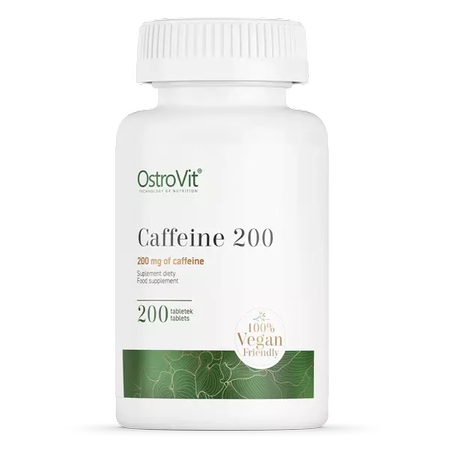 Ostrovit Pre Entreno Cafeina 200 Mg 200 Tabs